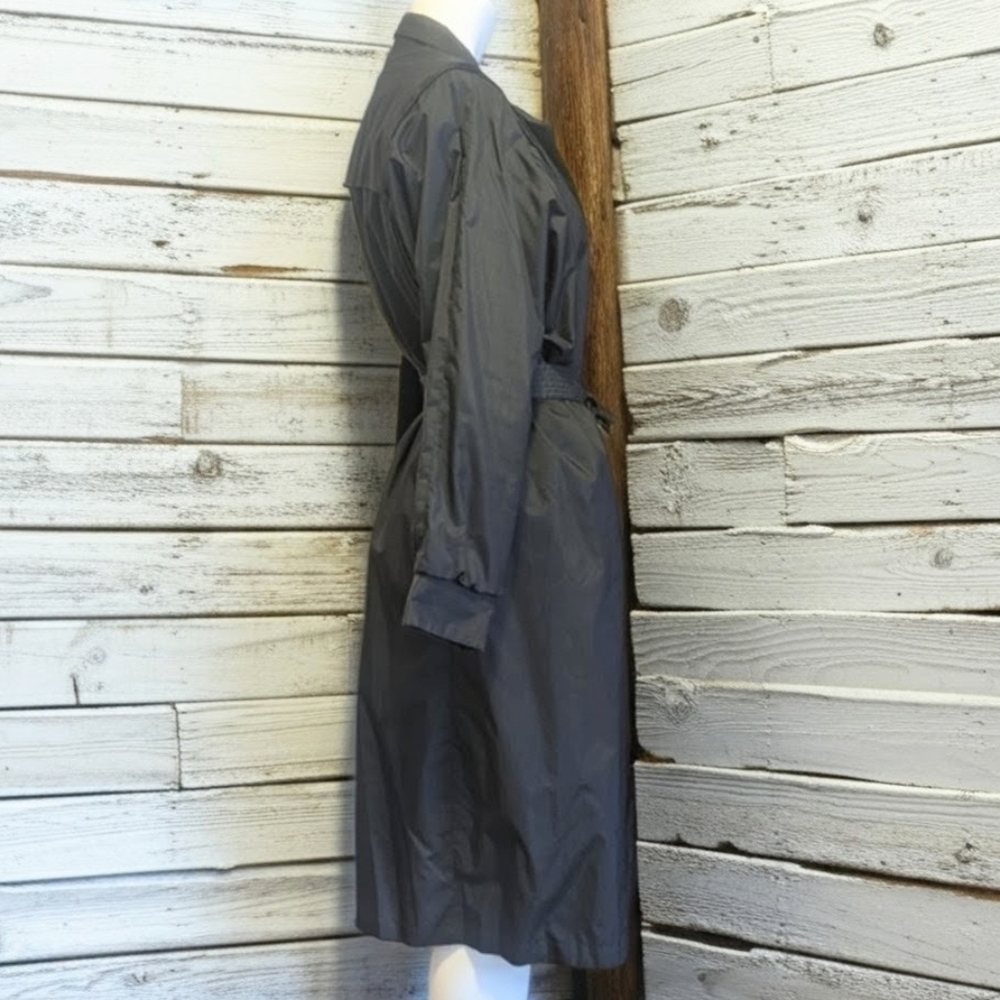 HP💋70s 80s On Oue Oversized Waterproof Trench Coat (9/10) - Picture 5 of 17